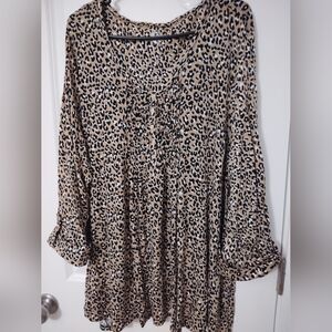 Animal print Blouse